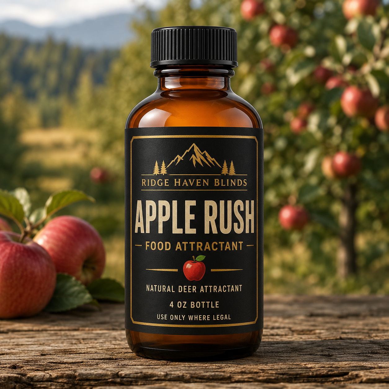 Ridge Haven Blinds Natural Deer Scents — 4 oz Bottles (Pre-Order Now)
