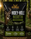 Ridge Haven Blinds Hidey-Hole North food plot seed for small bow stand hunting plots near bedding cover