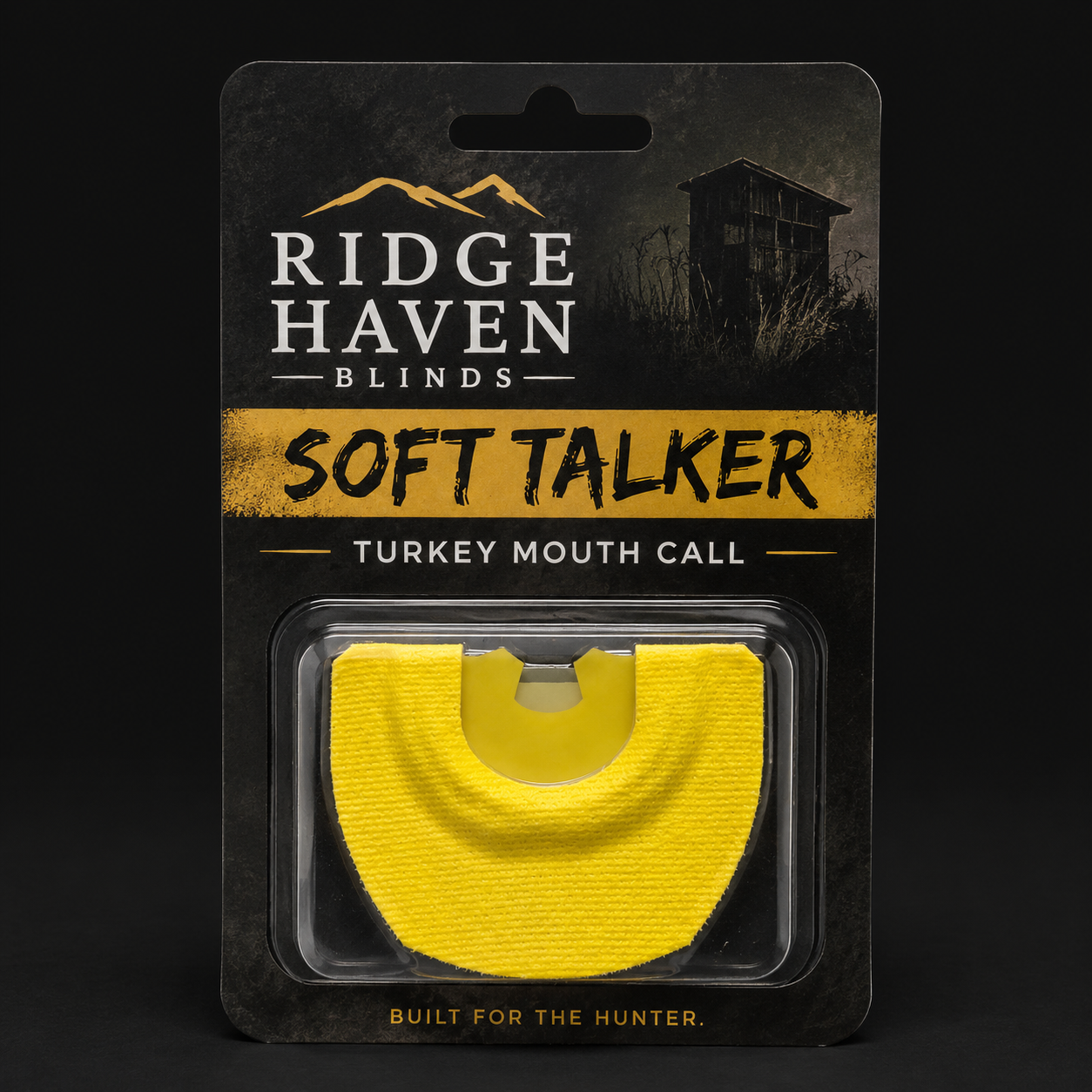 Ridge Haven Blinds Soft Talker turkey mouth call for soft and subtle turkey calling situations